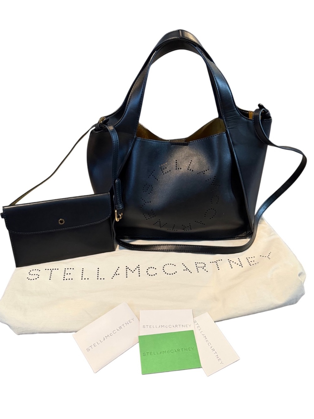 Stella McCartney Stella Logo Crossbody Tote Bag
